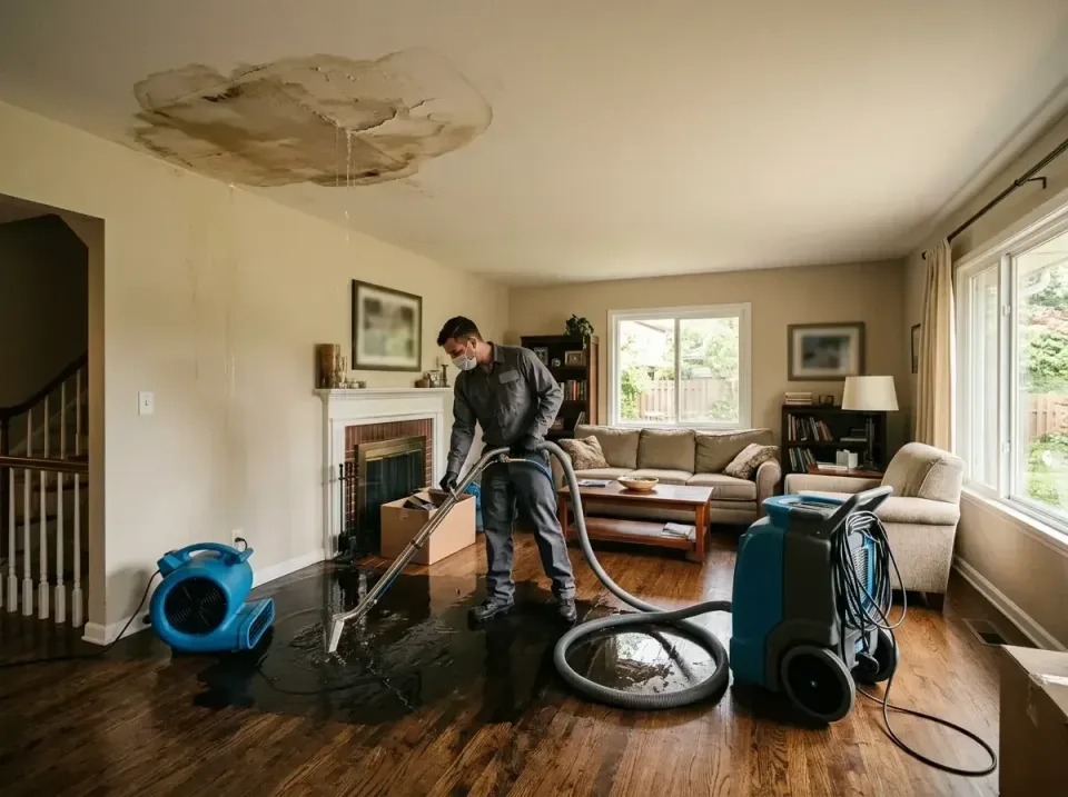 attic-pipe-burst-ceiling-drip-008 — frequently asked questions, Water Damage Restoration & Carpet Care in Middle Island, NY